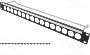 CLIFF Patch panel; screw; Thread: UNC