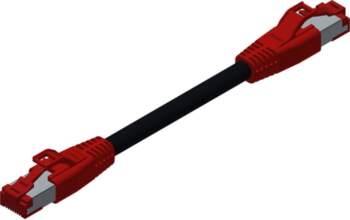 Conec IND PATCH C5E 4X2XAWG26 RD