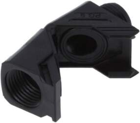 Connector; angular; PG9; PG9; IP68; polyamide