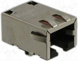 Connector: RJ45; Cat 5; shielded,EMI