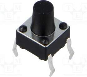 CONNFLY Microswitch TACT; SPST; Pos: 2
