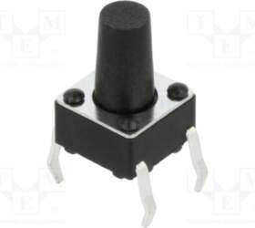CONNFLY Microswitch TACT; SPST; Pos: 2