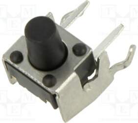 CONNFLY Microswitch TACT; SPST; Pos: 2