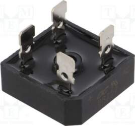 DC COMPONENTS Bridge rectifier: single-phase; Urmax: