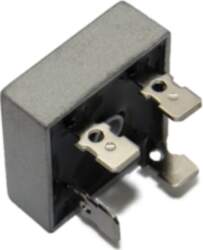 DC COMPONENTS Bridge rectifier: single-phase; Urmax:
