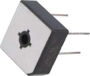 DC COMPONENTS Bridge rectifier: single-phase; Urmax: