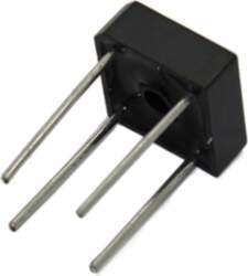 DC COMPONENTS Bridge rectifier: single-phase; Urmax:
