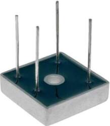 DC COMPONENTS Bridge rectifier: single-phase; Urmax: