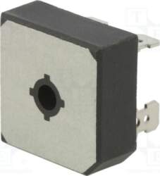 DC COMPONENTS Bridge rectifier: single-phase; Urmax: