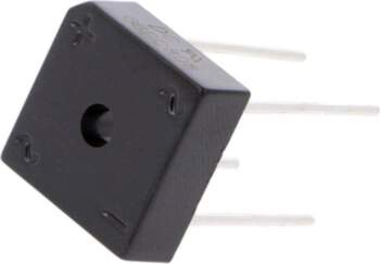 DC COMPONENTS Bridge rectifier: single-phase; Urmax: