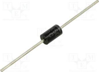 DC COMPONENTS Diode: rectifying; THT; 200V