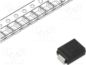 DC COMPONENTS Diode: Schottky rectifying; SMB