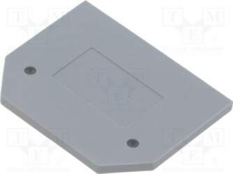 DEGSON ELECTRONICS Separating plate; grey |