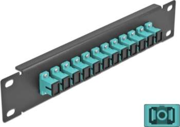 Delock 10" Fiber Optic Patch Panel