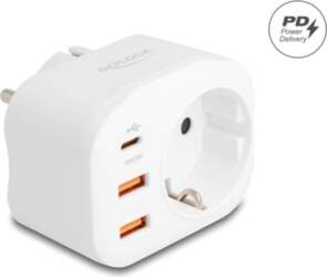 Delock Power Socket with childproof lock