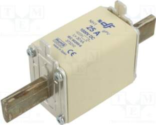 DF ELECTRIC Fuse: fuse; NH1; ceramic