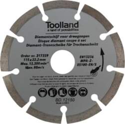 DIAMOND DISC SET - 150 mm
