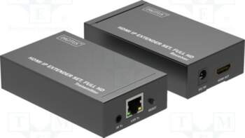 DIGITUS HDMI extender; DC socket x2