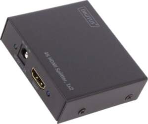 DIGITUS Splitter; LED status indicator; black