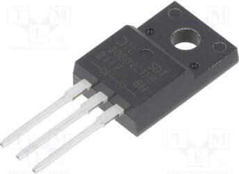 DIODES INCORPORATED Diode: Schottky rectifying; THT