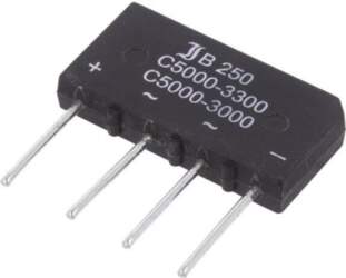 DIOTEC SEMICONDUCTOR Bridge rectifier: single-phase; Urmax: