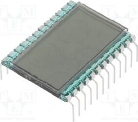 DISPLAY ELEKTRONIK Display: LCD; 7-segment; STN