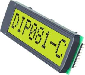 DISPLAY VISIONS Display: LCD; alphanumeric; STN