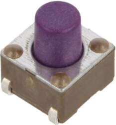 E-SWITCH Microswitch TACT; SPST-NO; Pos: 2