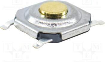 E-SWITCH Microswitch TACT; SPST-NO; Pos: 2