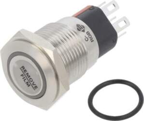 E-SWITCH Switch: vandal resistant; Pos: 2