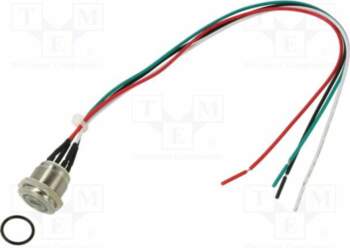 E-SWITCH Switch: vandal resistant; Pos: 2