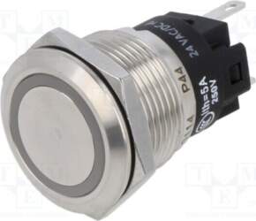 EAO Indicator: LED; flat; red; 24VDC