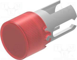 EAO Lamp lens; 19; red; plastic