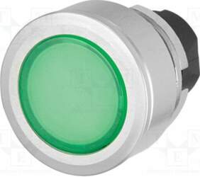 EAO Switch: push-button; 30mm; Stabl.pos: