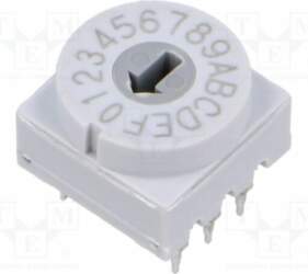 ECE Encoding switch; HEX/BCD; Pos: 16
