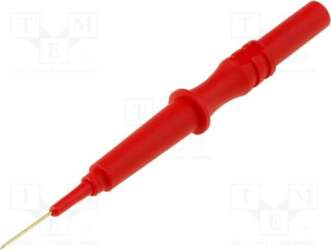 ELECTRO-PJP Measuring tip; 1A; 600V; red