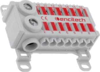 ENCITECH Splice terminal: distribution block; 76A