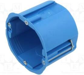 Enclosure: junction box; Ø: 68mm; plaster