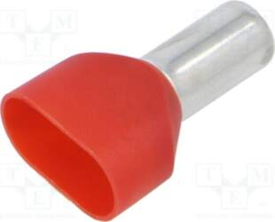 ERKO Tip: bootlace ferrule; insulated,double