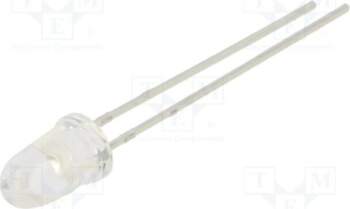 EVERLIGHT LED; red; 5mm; 1000mcd; 6°