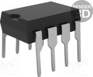 EVERLIGHT Optocoupler; THT; Ch: 2; OUT: