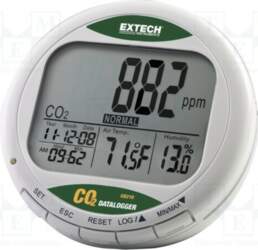 EXTECH Meter: CO2, temperature and humidity