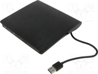 External DVD drive; black; USB A