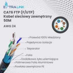 Extralink CAT6 FTP (F/UTP) V2 External