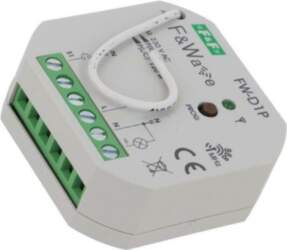 F&F Receiver dimmer switch; flush mount