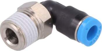 FESTO Push-in fitting; threaded,angled 90°