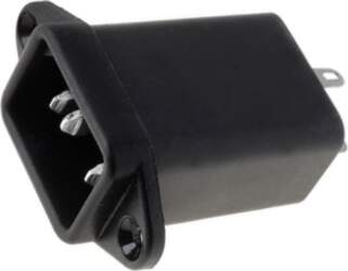 FILTERCON Connector: AC supply; socket; male