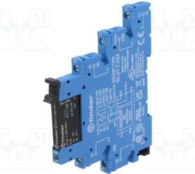FINDER Relay: interface; Ucoil: 6VDC; SPST-NO