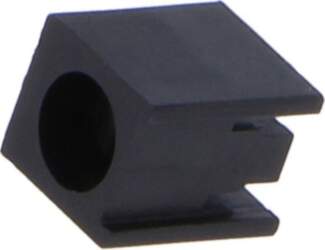 FIX&FASTEN LED housing; 3mm; polyamide; angular