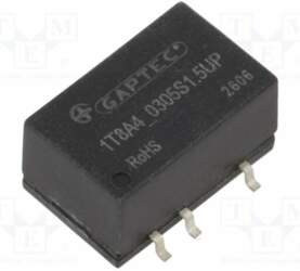 GAPTEC Electronic Converter: DC/DC; 1W; Uin: